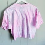 AC/DC  Fly on the Wall Tour Boyfriend Tie Dye Crop 80s L Photo 2