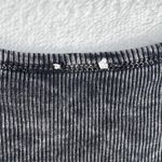 Vocal VTG L Large Top Black Ribbed Embellished Studs Y2K Dark Fairy Goth Punk Photo 3