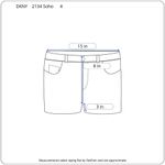 DKNY  denim cutoff shorts Soho cut size 4 Photo 4