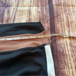 Z Supply Women’s  Active Leggings Black with white and brown stripes Size XL Photo 3