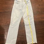Loft light color jeans 26/2 frayed high waisted Photo 5