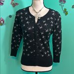 Downeast vintage Cardigan Sweater with Scissor Pattern Photo 11
