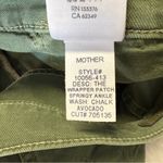 Mother Denim The Ripper Patch Springy Ankle Pants Size 27 Green Photo 6