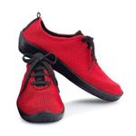 Arcopedico Red Knit Sneakers Size 8.5 Photo 0