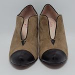 Tracy Reese Plenty by  Dalton High Heel Two Tone Leather Ankle Booties Size 37.5 Photo 11