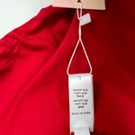 ANDIE NWT Swim The Banded Cheeky Flat Bottom Bikini Cherry Red Size Large L NEW Photo 8