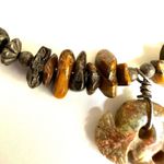 kokopelli unakite and tigers eye choker necklace Photo 6