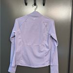 ASICS Purple Bomber Jacket with Modern Minimalist Design Photo 3
