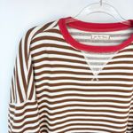 We The Free  Classic Striped Crew Coffee Combo
Size Large Oversized Baggy Rugby Photo 2