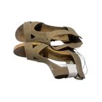 st. john's bay Taz Porchini Womens Sandals Size 10M Sand Memory Foam Photo 5