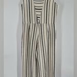 Levi's Made & Crafted Women's Beach Stripe Linen Blend Jumpsuit NWT Photo 3