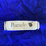 Pomelo made in the USA dress Blue Size M Photo 4
