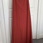 Vince Camuto Tie It Up! Maxi Clip Dot Tank Summer Dress In Rust Size XL Photo 6