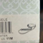 Daisy Fuentes ⭐️  Gisele Silver Summer Sandal Silver‎ Metallic Strappy Womens 11 Photo 7