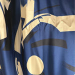 Ralph Lauren Vintage  Blue and White Abstract maxi skirt Photo 4