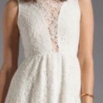 For Love & Lemons White Lace Sleeveless Mini Dress XS Photo 0