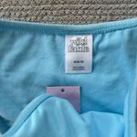 Wild Fable Light Blue Sparkle Twist Front String Bikini Size Medium NWT Photo 6