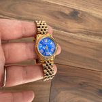 Michael Kors Gold Tone Watch Blue Dial Roman Numerals MK3272 Photo 4