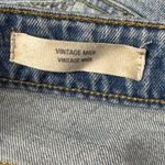 Universal Threads Universal Thread SZ 6/28R Vintage Midi Jean Shorts Button-Fly Distressed Stretch Photo 6