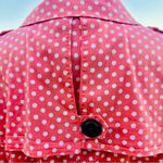 American Rag Coral & White Polka Dot Jacket Photo 9