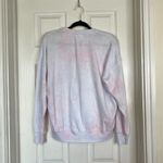 Sundry Tie Dye Sweat Set Tapered Joggers Size 0 Extra Small Pink Blue Lounge Photo 3