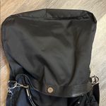 Gucci  Black Nylon Bamboo Handle Bag w Detachable Leather Shoulder Strap Photo 10