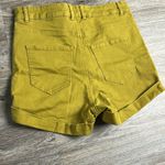H & M Mustard Yellow Women's Shorts Size 10 Photo 4