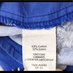 Madewell  Mid Rise Pleated Deck Shorts Blue Floral Size 2 Photo 6