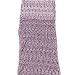 Brownie Pink Metallic Knit Side Slit Skirt Size XS Photo 0