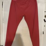 Peloton  Two-Tone Pink and Red Leggings Photo 1