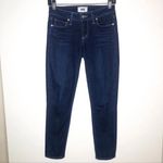 Paige Verdugo Crop Acadia Mid Rise Ankle Jeans Photo 2