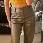ZARA Leather Trousers Photo 0
