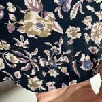 Urban Outfitters Kimchi Blue black floral print cropped long sleeve top size XS Photo 20