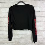 Hype & Vice  Georgia Long Sleeve Crop Top Size Medium Photo 2