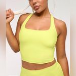 Abercrombie & Fitch NWT  YPB SculptLUX Strappy-Back Tank Wild Lime Color SIZE L Photo 0