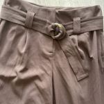 Elie Tahari Womens High Waist Wide Leg Flare Pants Brown Size 16 NWT $89 Retail Photo 4