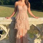 Majorelle Zelda Fitz Gown In Nude Photo 3