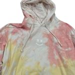 Barstool  Tie Dye Hoodie Sweatshirt Sleep When Youre Dead Smiley Face L Photo 2