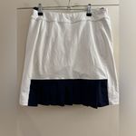 Ralph Lauren  Polo Golf Skirt White Navy Blue Size Medium Photo 4