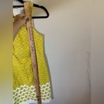 Boden Pixie Shift Yellow Geometrical Print size 4R Yellow Photo 7