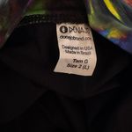 Dona Jo Birdie Skort Tie dye colorful Size large Black Photo 5