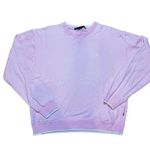 Ralph Lauren Golf Womens Blush Pink Cotton Crew Pullover Sweatshirt SZ SP Pocket Photo 0