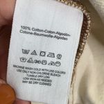 Free People Eisenhower Beige Cropped Oversized Neutral Denim Jacket W-907 Sz XS Photo 8