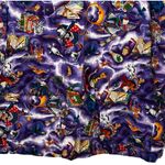 Vintage Halloween Scrub Shirt‎ Size M Photo 2