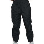 Free People Movement NWT--THE WAY HOME JOGGERS-BLACK-SIZE SMALL-MSRP $60 Black joggers, wide smocked waistband, pull on style, front hip pockets, 100% nylon, brand new with tags Measurements: Waist: side to side 14-17 inches Inseam: 28 inches  Photo 3