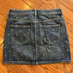 Current/Elliott Denim Studded Mini Skirt Photo 1