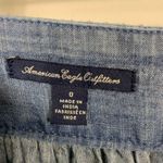 American Eagle Outfitters Chambray Mini Skirt Sz 0 Photo 4