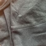 Lululemon crop top hoodie Pull over women’s size 2 All Yours Gray Photo 4