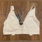Pretty Little Thing Shape Womens Cargo Plunge Crop Tank Top Beige S Size 4 NWT Photo 0