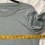 Athleta Uptempo Top Long Sleeve Curved Hem Active LS Tee Green Heather Size M Photo 5